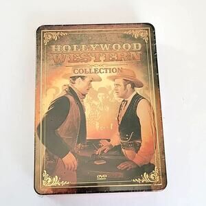 Hollywood Western Collection 5 DVD John Wayne Roy Rogers Errol Flynn Cowboy NIB